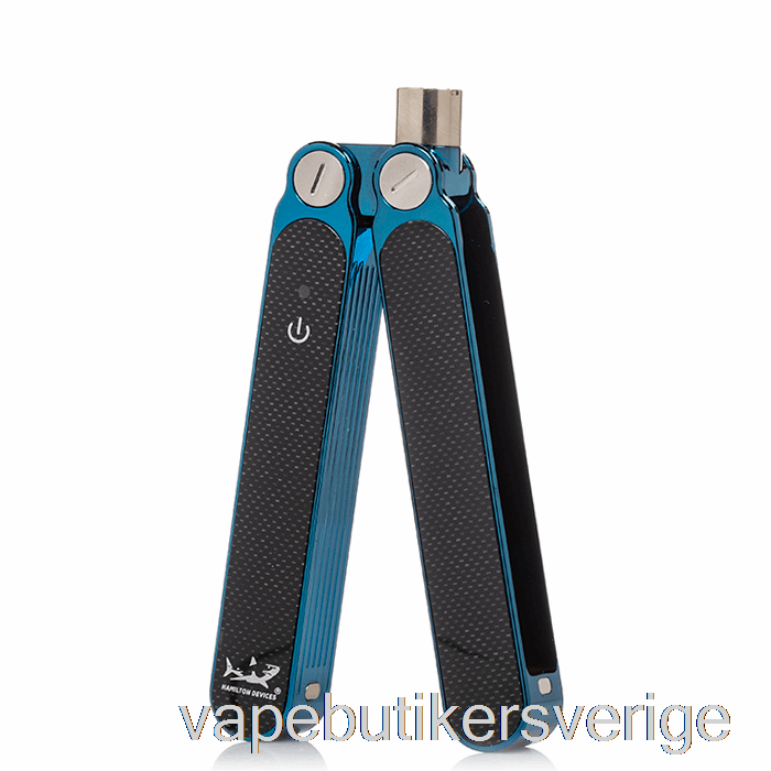 Vape Sverige Hamilton Devices Butterfly 510 Vaporizer Batteri Blå